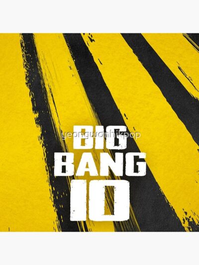 Alternative view of Bigbang 10 Throw Pillow