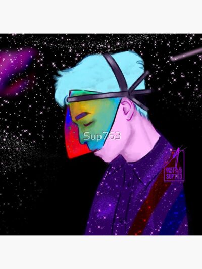 Alternative view of Top Bigbang Fanart Throw Pillow