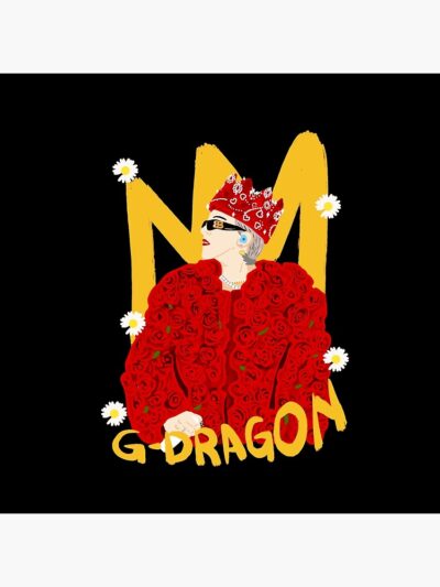 Alternative view of G Dragon Power Roses Outfit Throw Pillow