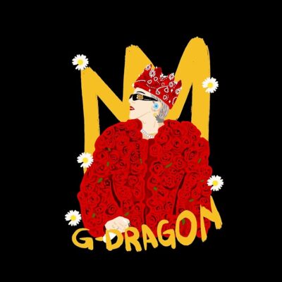 Alternative view of G Dragon Power Roses Outfit Tote Bag