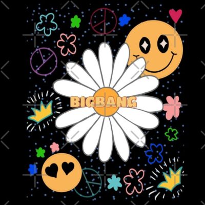 Alternative view of Bigbang K Pop Logo Combination Design Tote Bag