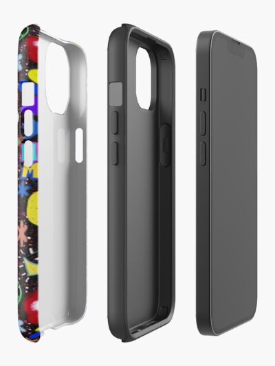 Alternative view of Pmo Colorful Collage Iphone Case
