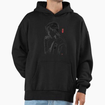 Alternative view of Gd G Dragon Illustration Style Hoodie